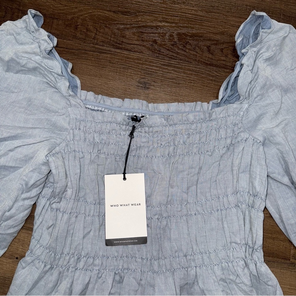 NWT Who What Wear Cotton Top - Picture 2 of 6